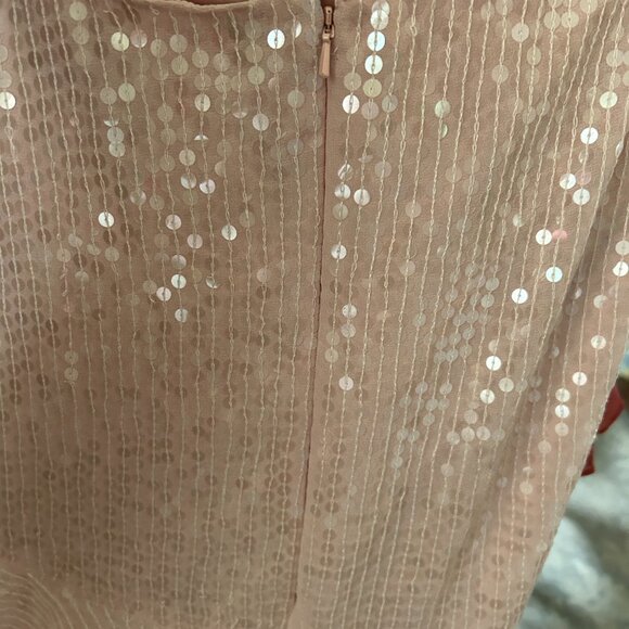 New Ieena for Mac Duggal 10796 Asymmetric Skirt Sequin Dress - Picture 9 of 10